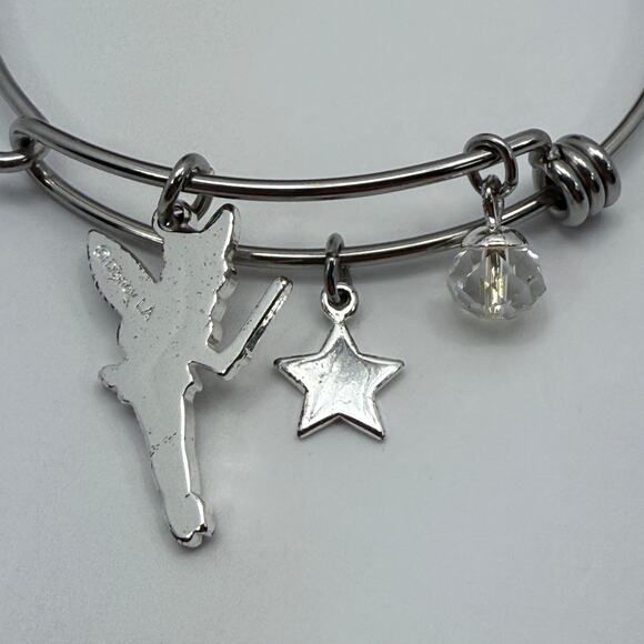 Disney Silver Tinker Bell Charm Bracelet - Picture 3 of 5